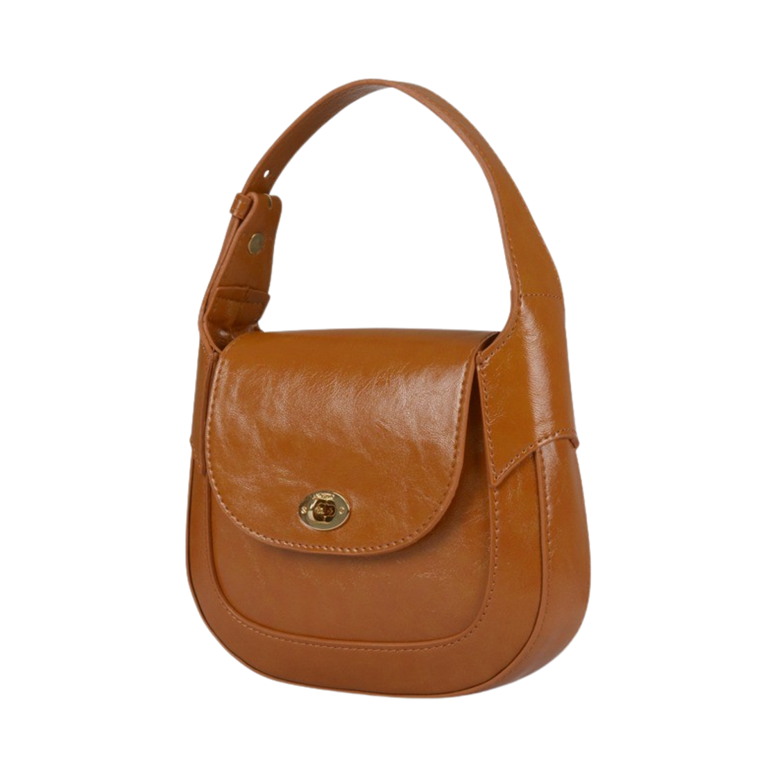 아노에틱 ANC 클래식 숄더 백 카라멜