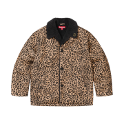 Supreme Kindermann Uncut Corduroy Car Coat Leopard - 24FW