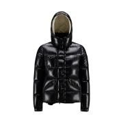 (W) Moncler Flumet Short Down Jacket Black - 22FW
