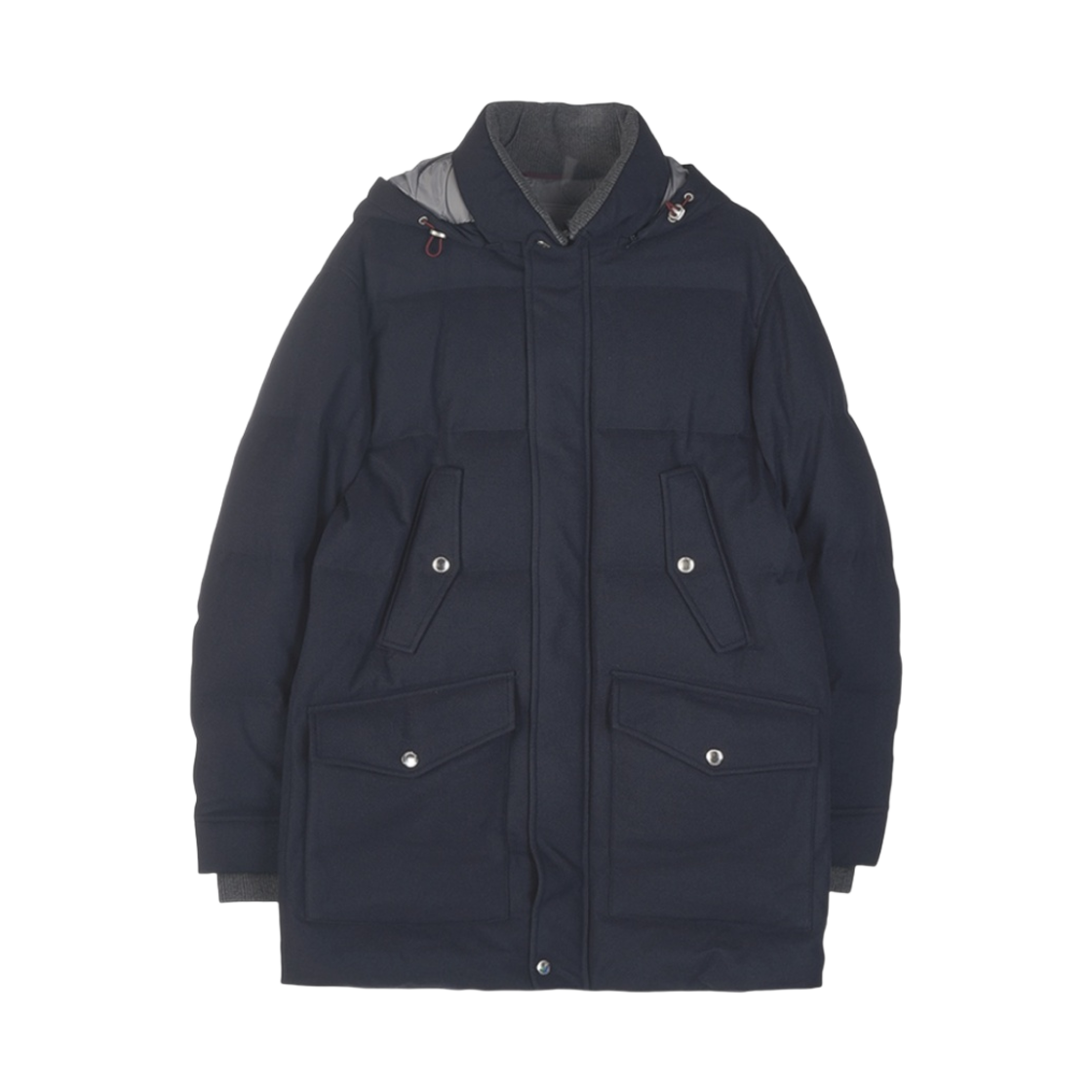 MM4851824-CZR33 Brunello Cucinelli Down Padded Jacket Navy