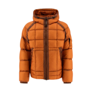 C.P. Company D.D. Shell Hooded Medium Down Jacket Bombay Brown - 24FW