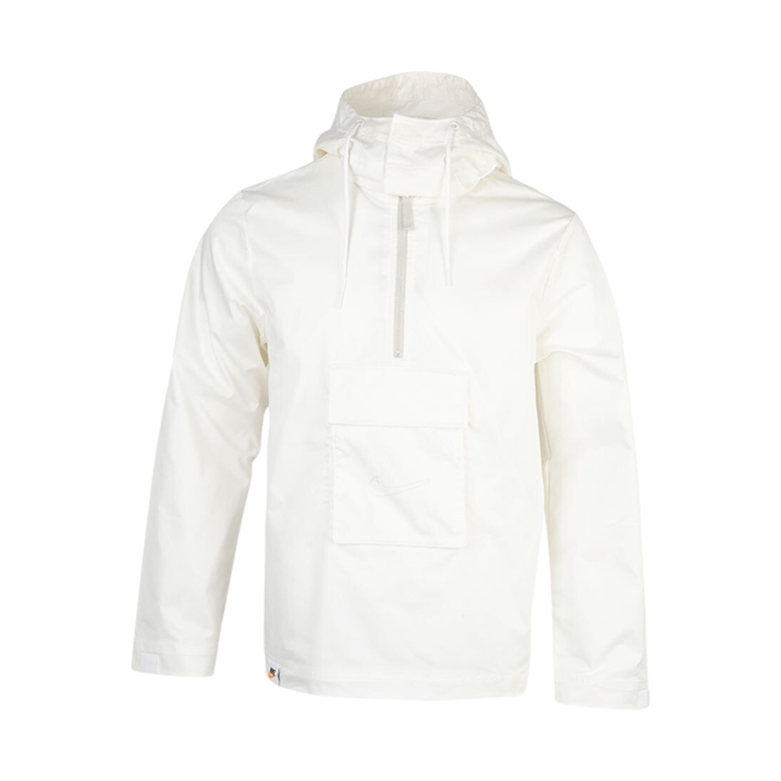DD6495-133 Nike NSW Unlined Half Zip Hooded Jacket Sail - Asia