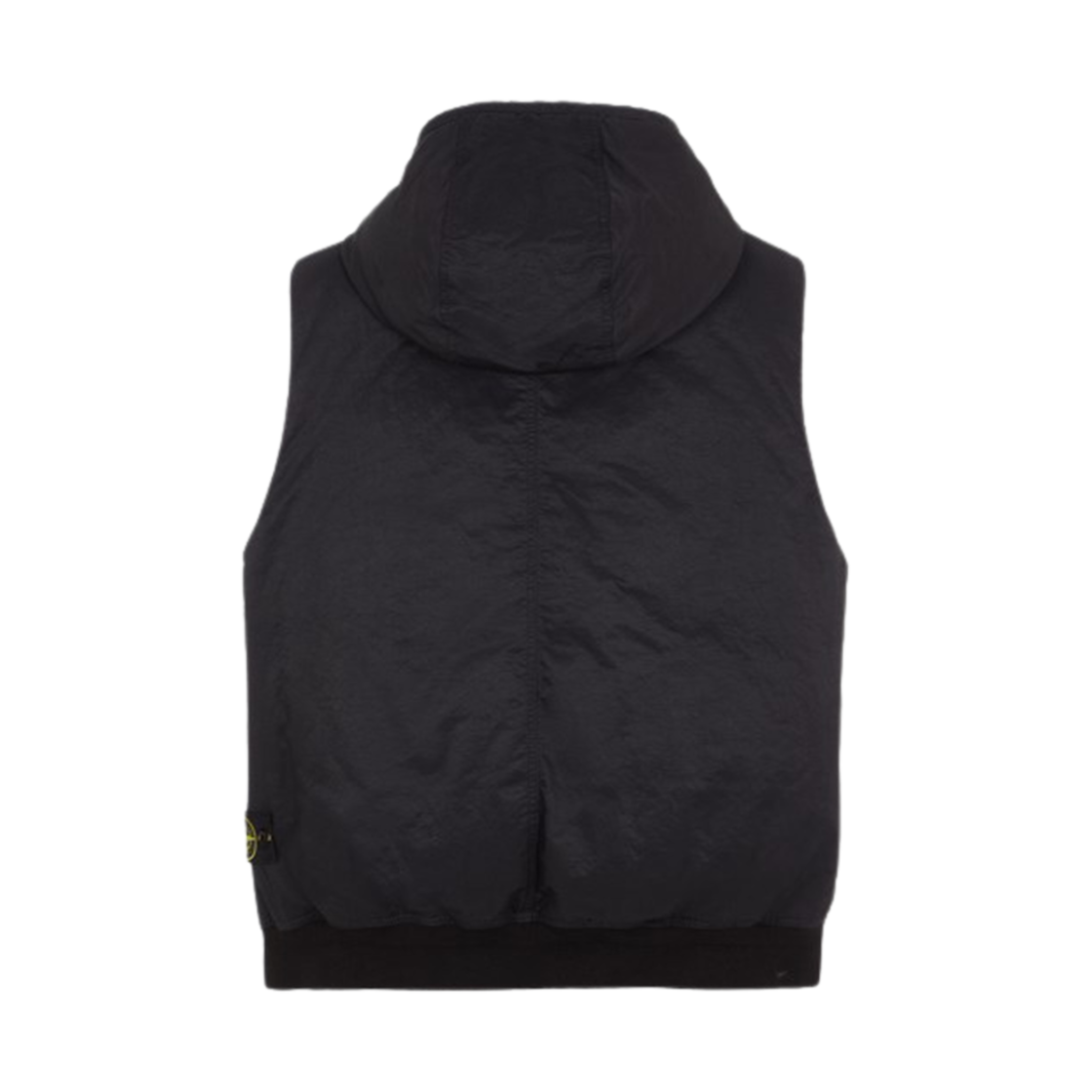 스톤 아일랜드 G1021 오파크 나일론 트윌 다운 후드 베스트 블랙 - 23FW(Stone Island G1021 Opaque Nylon Twill Down Hooded Vest Black - 23FW) - 2
