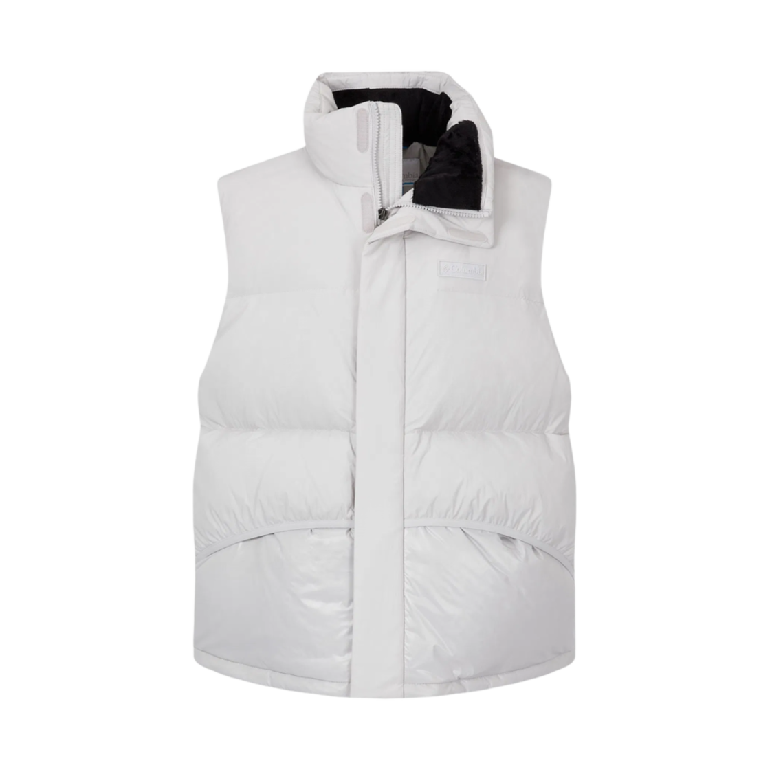 C54YM1484043 Columbia Valley to Pass Down Vest Nimbus Grey