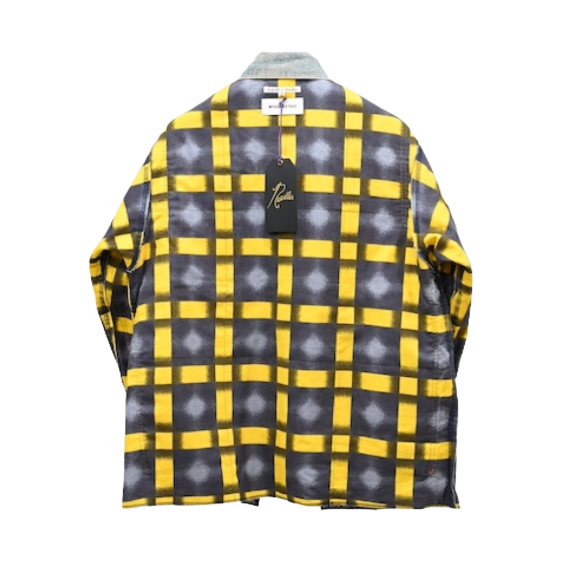 니들스 x 미야기히데타카 커버드 리버시블 자켓 인디고(Needles x Miyagihidetaka Covered Reversible Jacket Indigo) - 4
