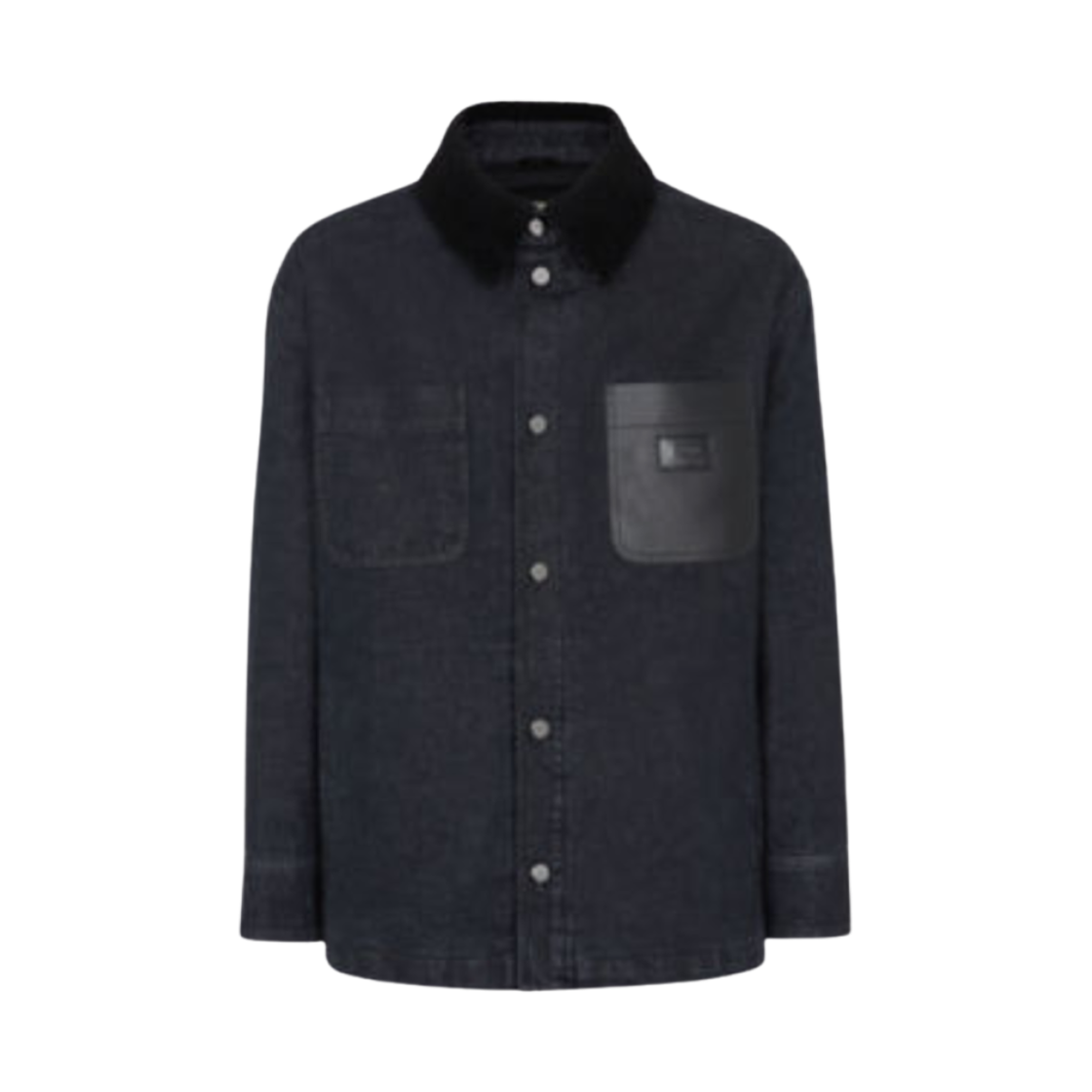 FW1363ATK7F0QA1 Fendi Denim Jacket Black