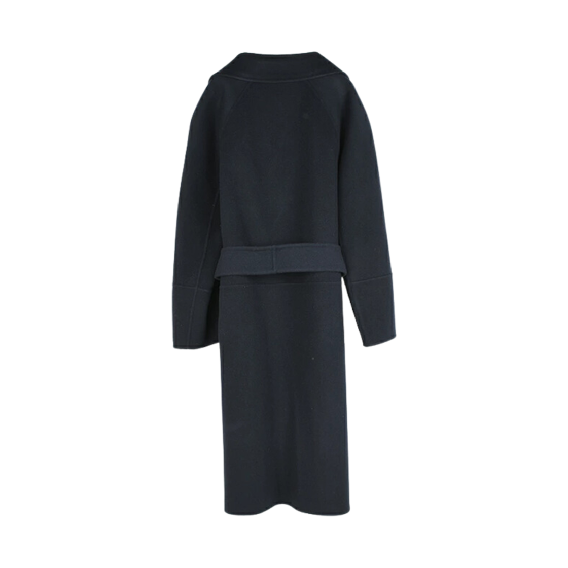 (W) S 막스마라 아로나 버진 울 코트 네이비((W) S Max Mara Arona Virgin Wool Coat Navy) - 2