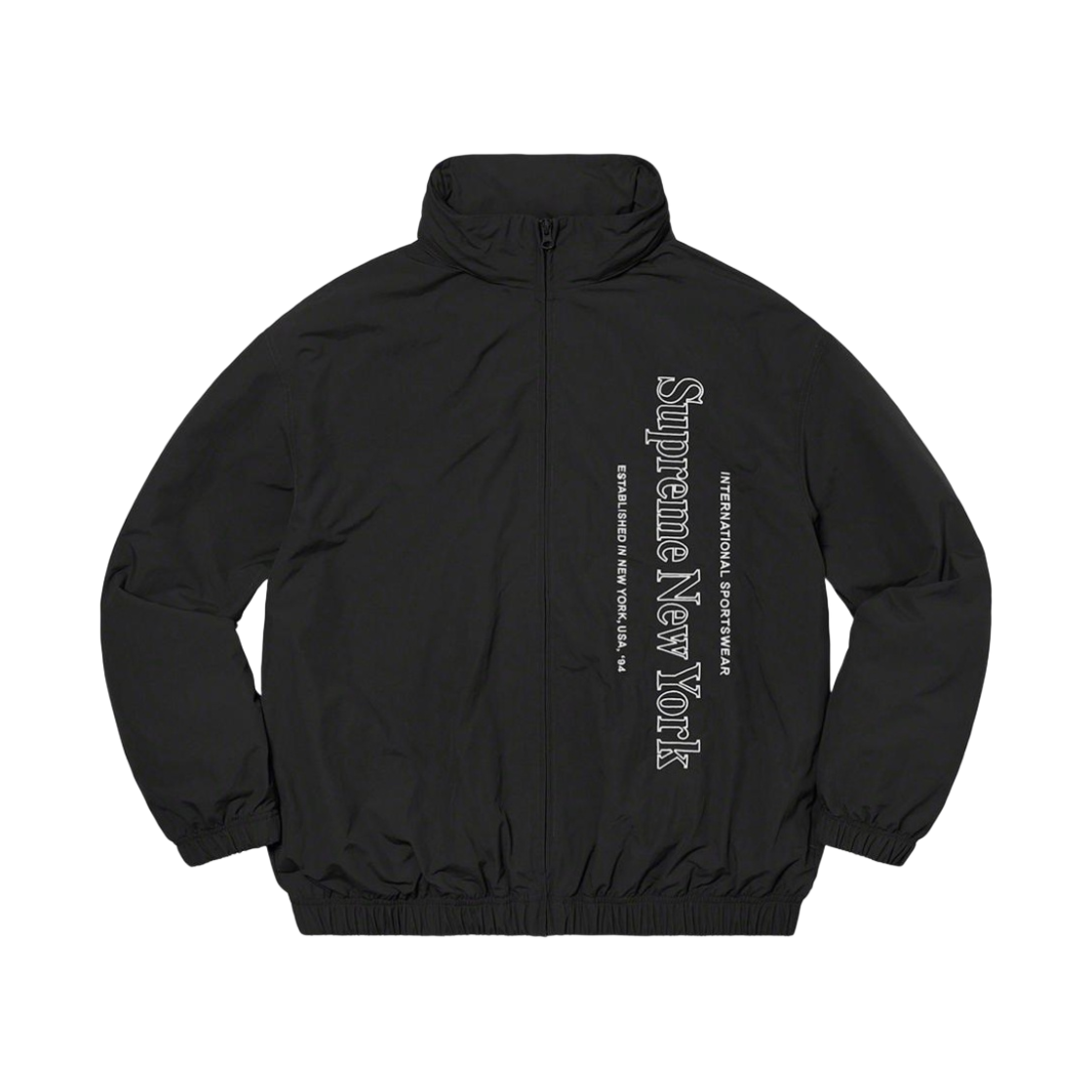 슈프림 사이드 로고 트랙 자켓 블랙 - 20FW(Supreme Side Logo Track Jacket Black - 20FW) - 2