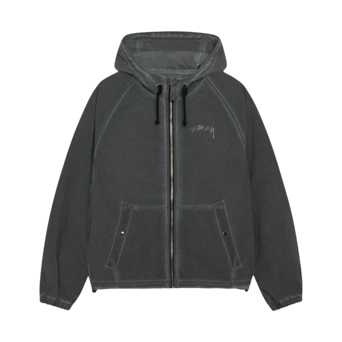 Stussy Stussy Beach Shell Garment Dyed Black · S