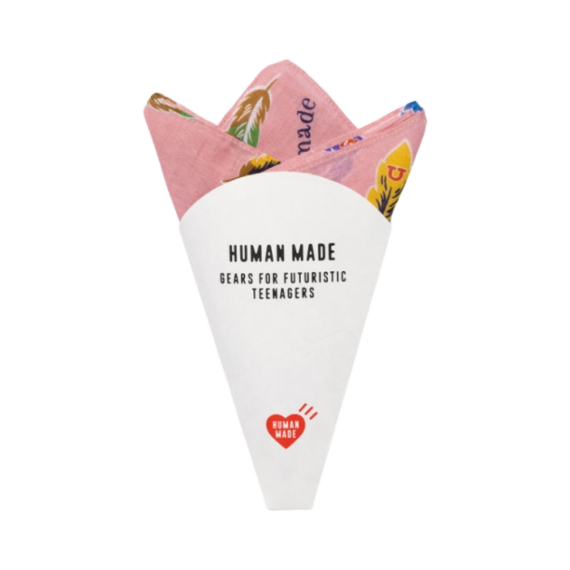 휴먼 메이드 반다나 #1 핑크(Human Made Bandana #1 Pink) - 2