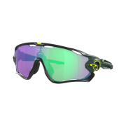 Oakley Jawbreaker Matte Hunter Green Frame Prizm Road Jade Lenses High Bridge Fit