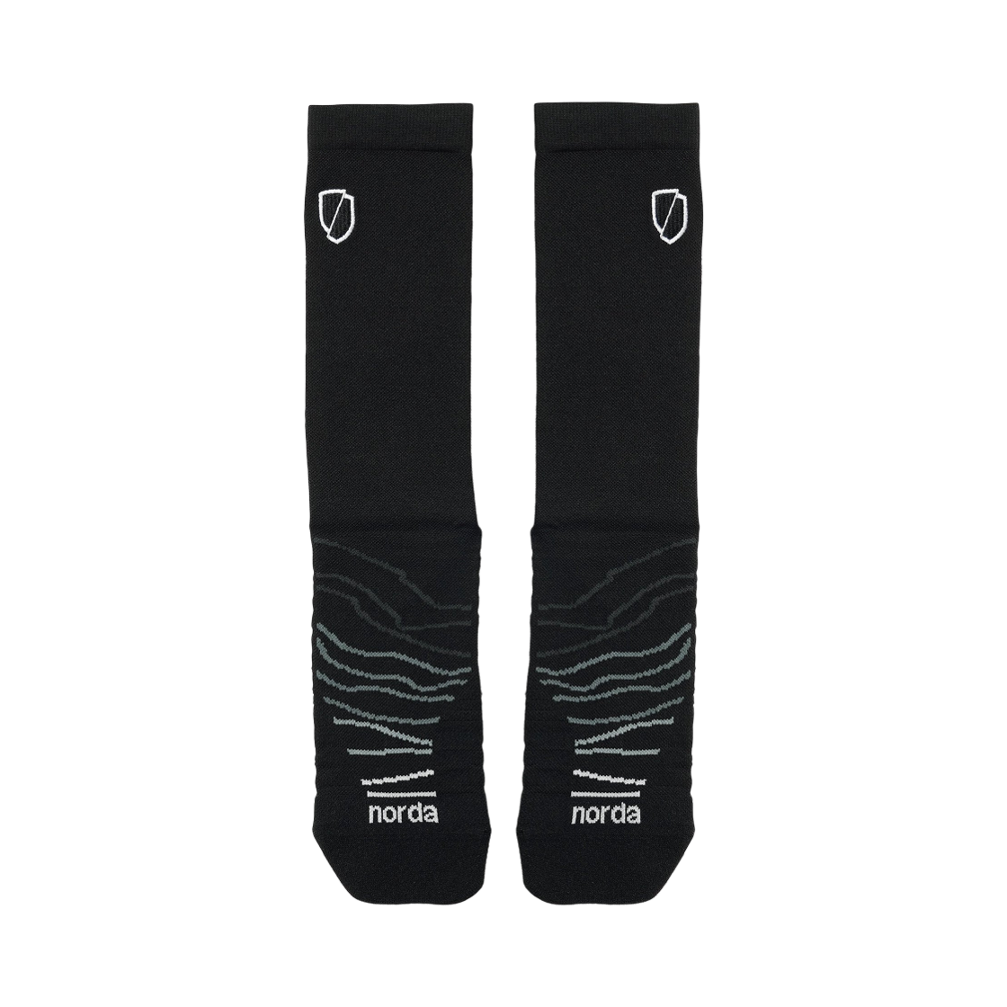 노다 퍼포먼스 삭스 블랙(Norda Performance Socks Black)