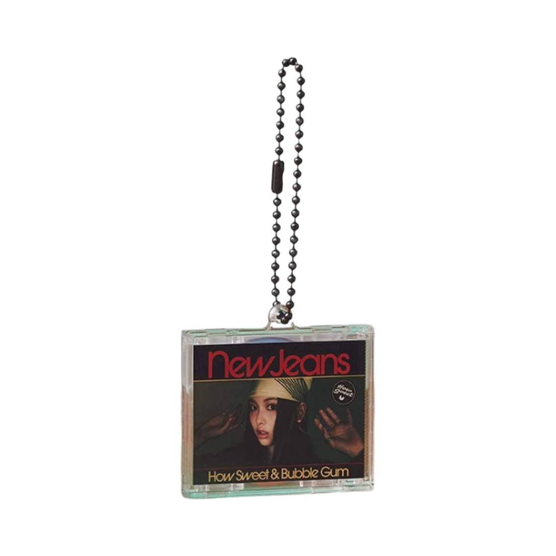 뉴진스 하우 스위트 미니 CD 케이스 키링 혜인(NewJeans How Sweet Mini CD Case Keyring Hyein)