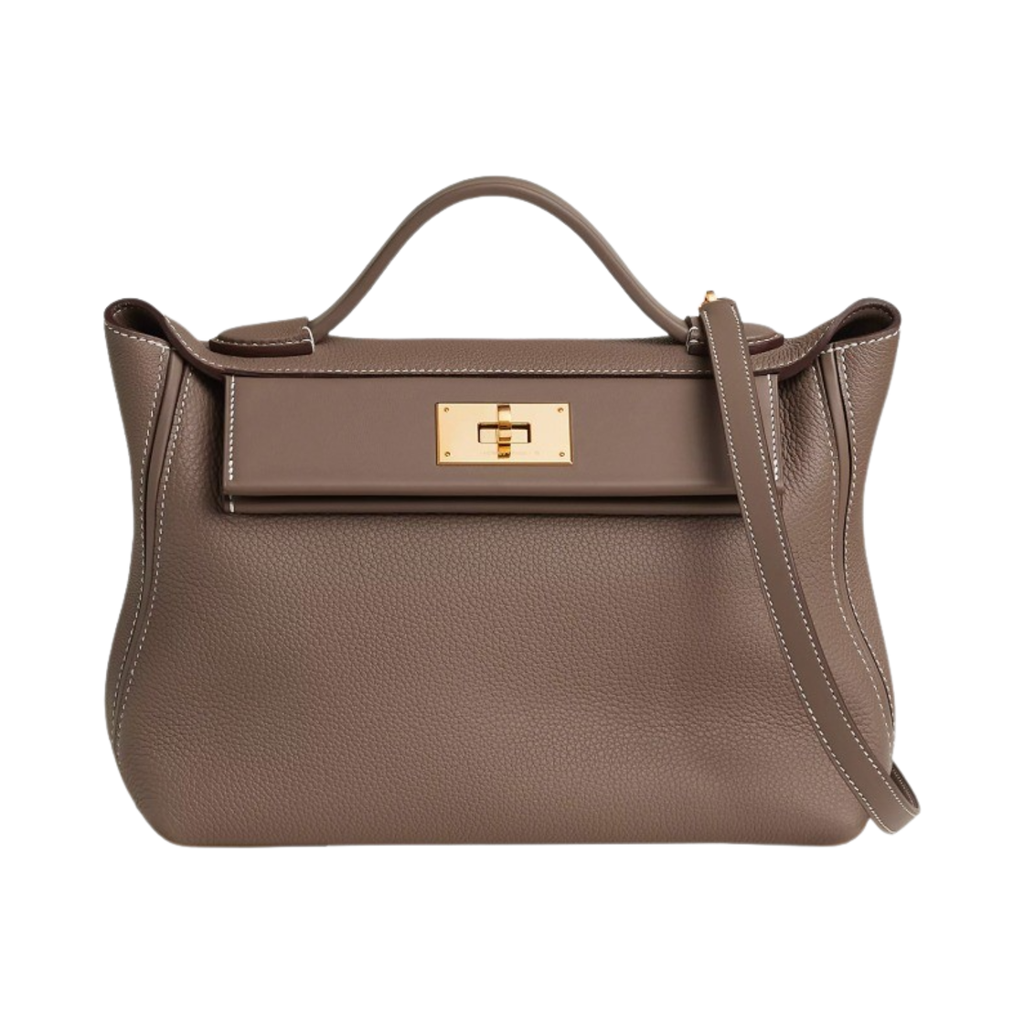 에르메스 24/24 29 백 토고 스위프트 & 골드 하드웨어 에뚜쁘(Hermes 24/24 29 Bag Togo Swift & Gold Etoupe) - 1