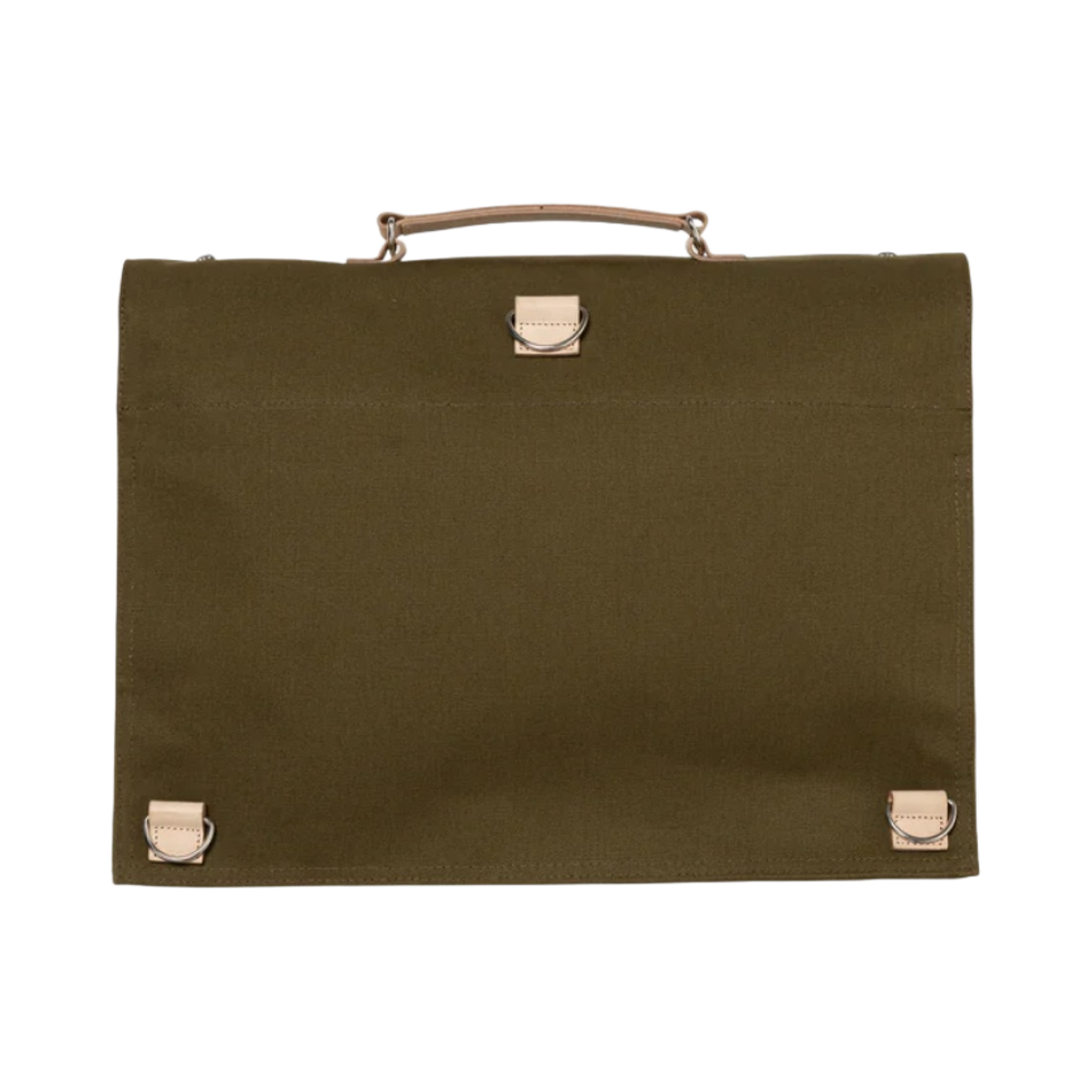 휴먼 메이드 캔버스 스쿨 백 올리브 드랩(Human Made Canvas School Bag Olive Drab) - 2