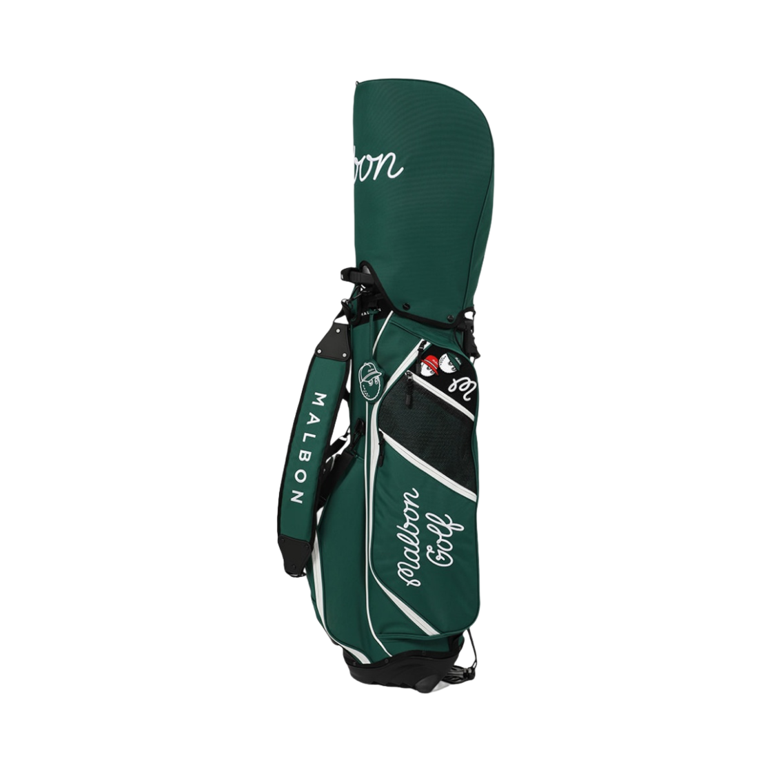 - Malbon Golf Bucket Stand Bag Green - #2