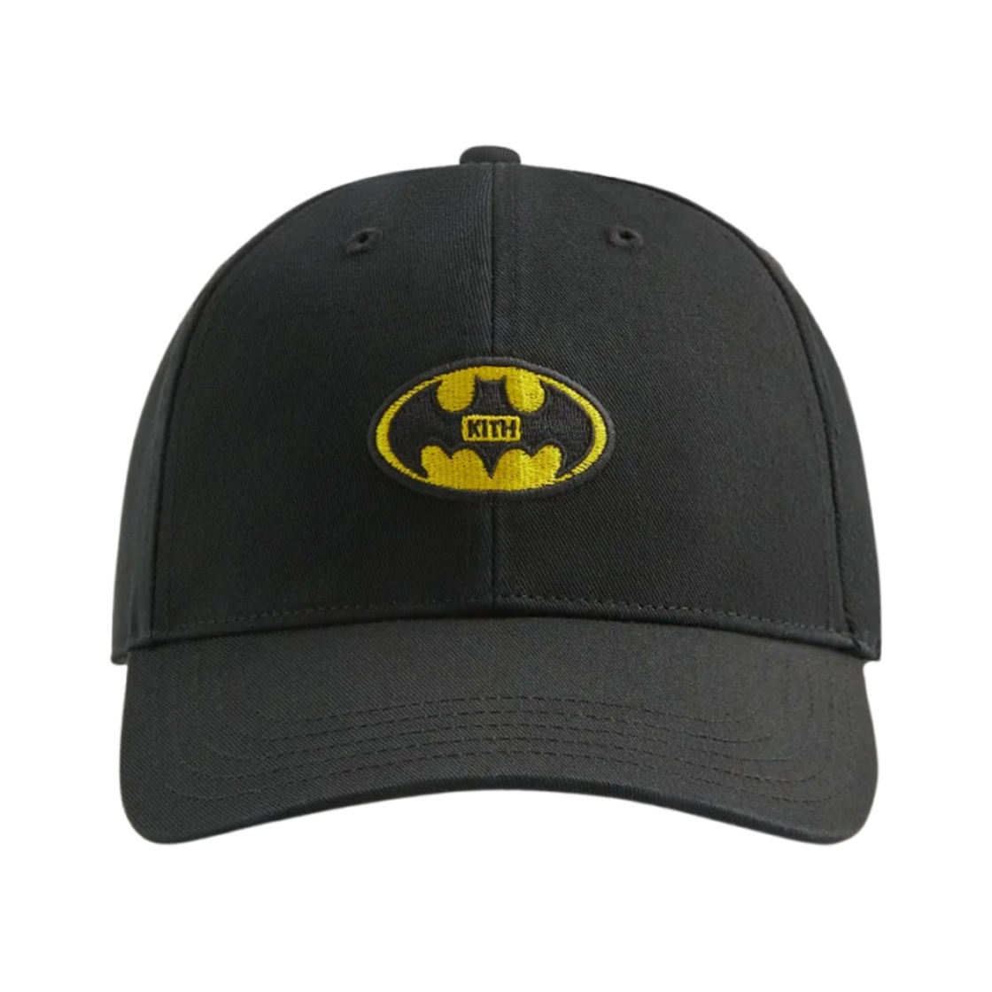 키스 x 배트맨 트윌 에어론 캡 블랙(Kith x Batman Twill Aaron Cap Black)