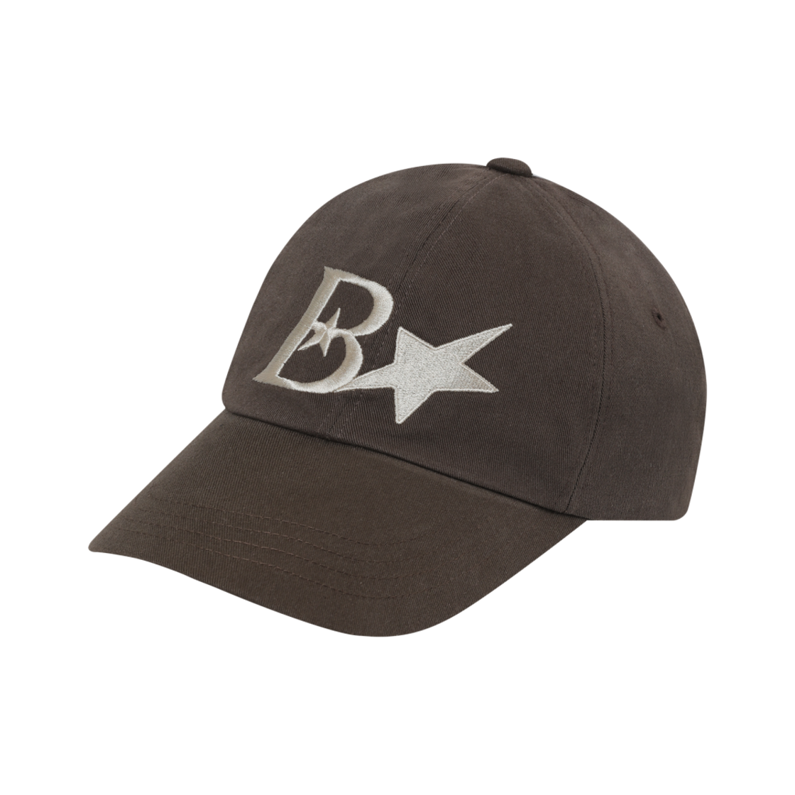 BH24FW-UDBR2 BAUF Big B Star Ball Cap Dark Brown