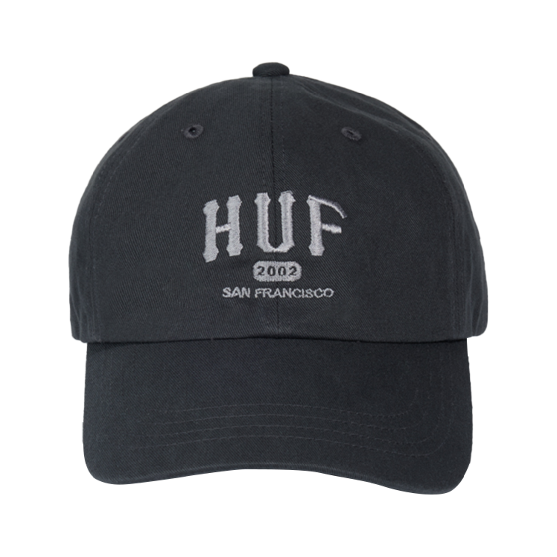 2002 ARCH LOGO CAP [CHARCOAL] HUF 2002 Arch Logo Cap Charcoal