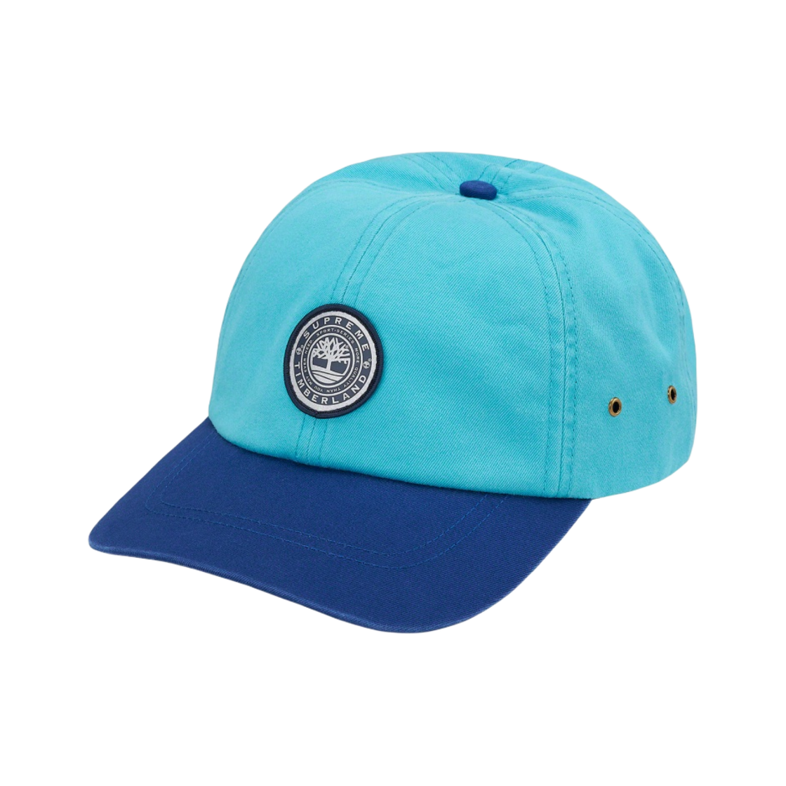 슈프림 x 팀버랜드 6-패널 캡 브라이트 블루 - 21FW(Supreme x Timberland 6-Panel Bright Blue - 21FW) - 1