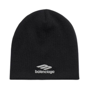 Balenciaga Skiwear 3B Sports Icon Beanie Black