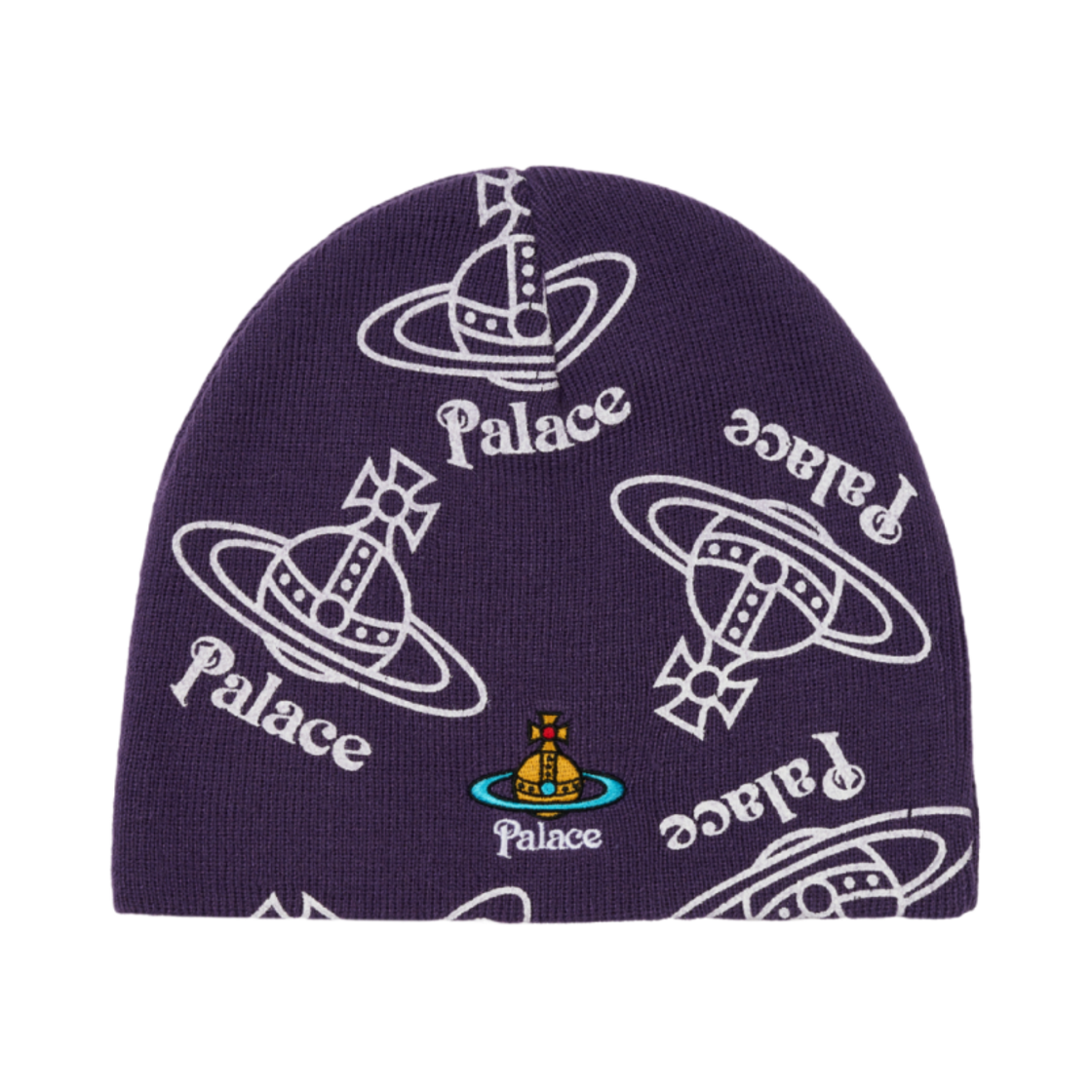 팔라스 x 비비안 웨스트우드 저지 비니 퍼플 - 24FW