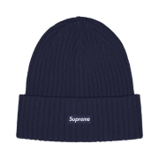 Supreme Overdyed Beanie Navy - 24SS