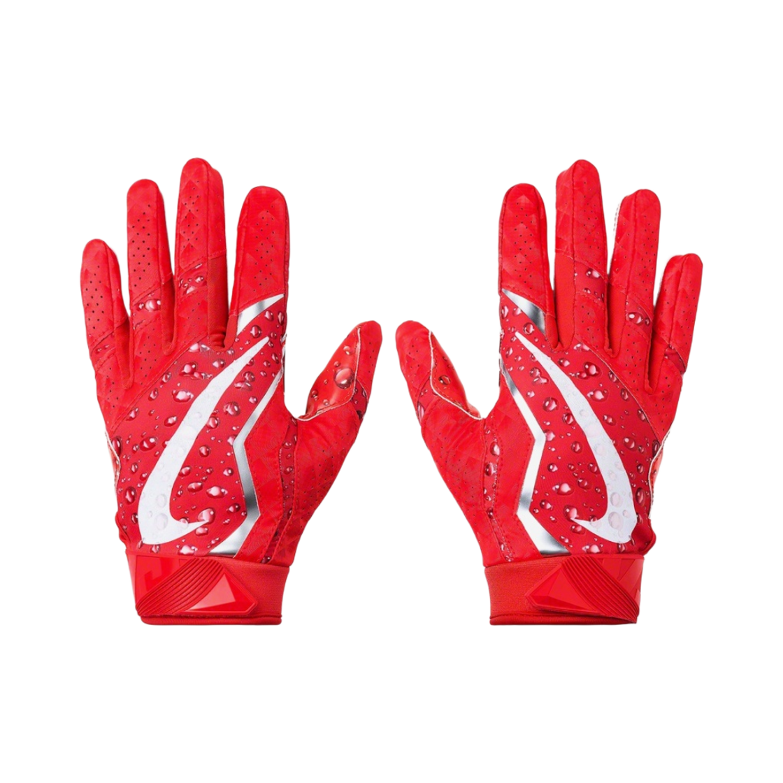 슈프림 x 나이키 베이퍼 제트 4.0 풋볼 글러브 레드 - 18FW(Supreme x Nike Vapor Jet 4.0 Football Gloves Red - 18FW)