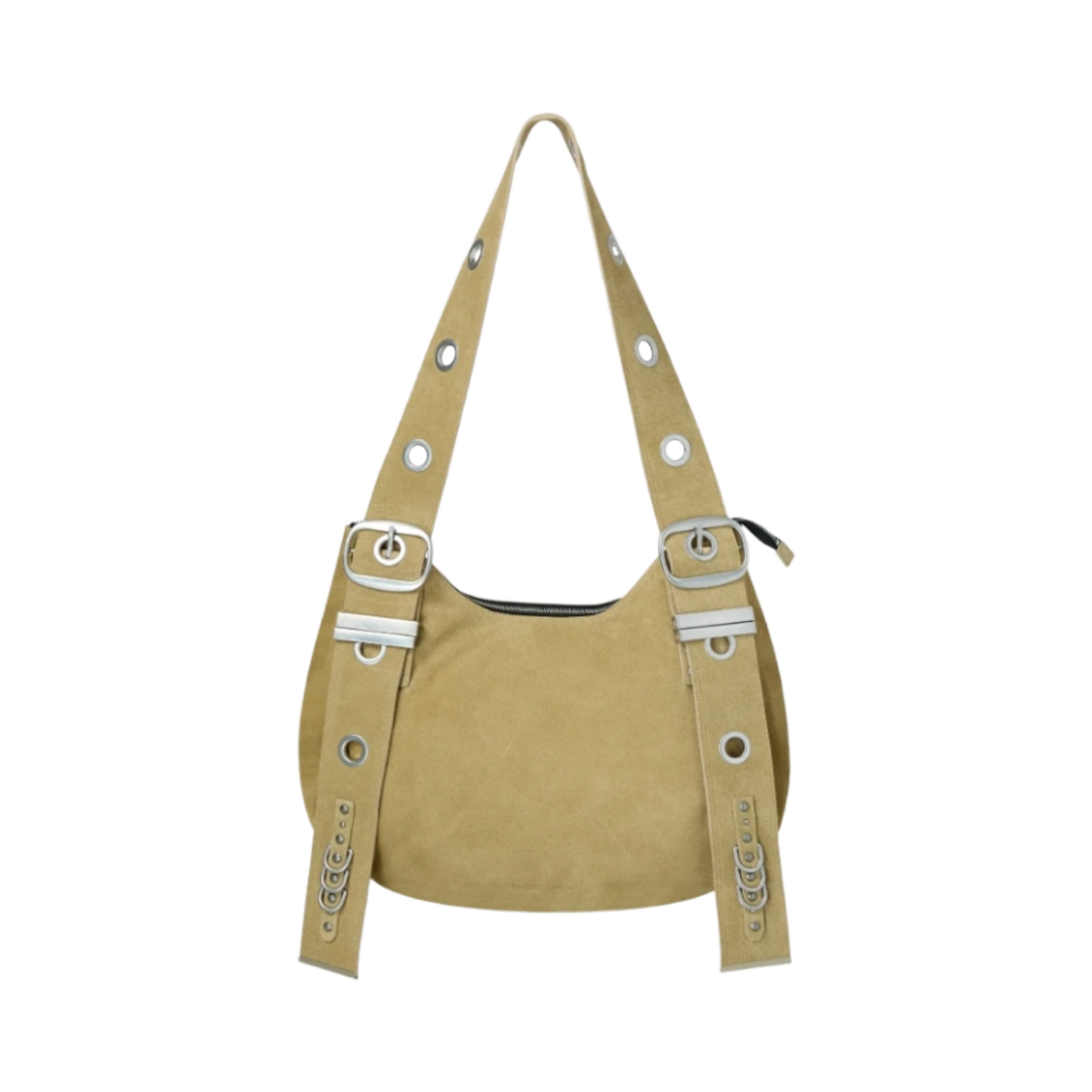 - Vacant Archive Bella Wide Strap Hobo Bag Beige