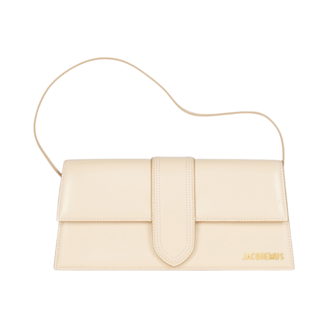 자크뮈스 르 밤비노 롱 플랩 백 아이보리(Jacquemus Le Bambino Long Flap Bag Ivory) - 1