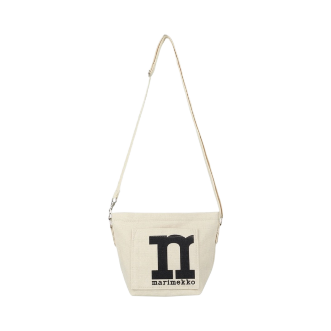 091980-100 Marimekko Mono Mini Crossbody Bag Solid Cotton