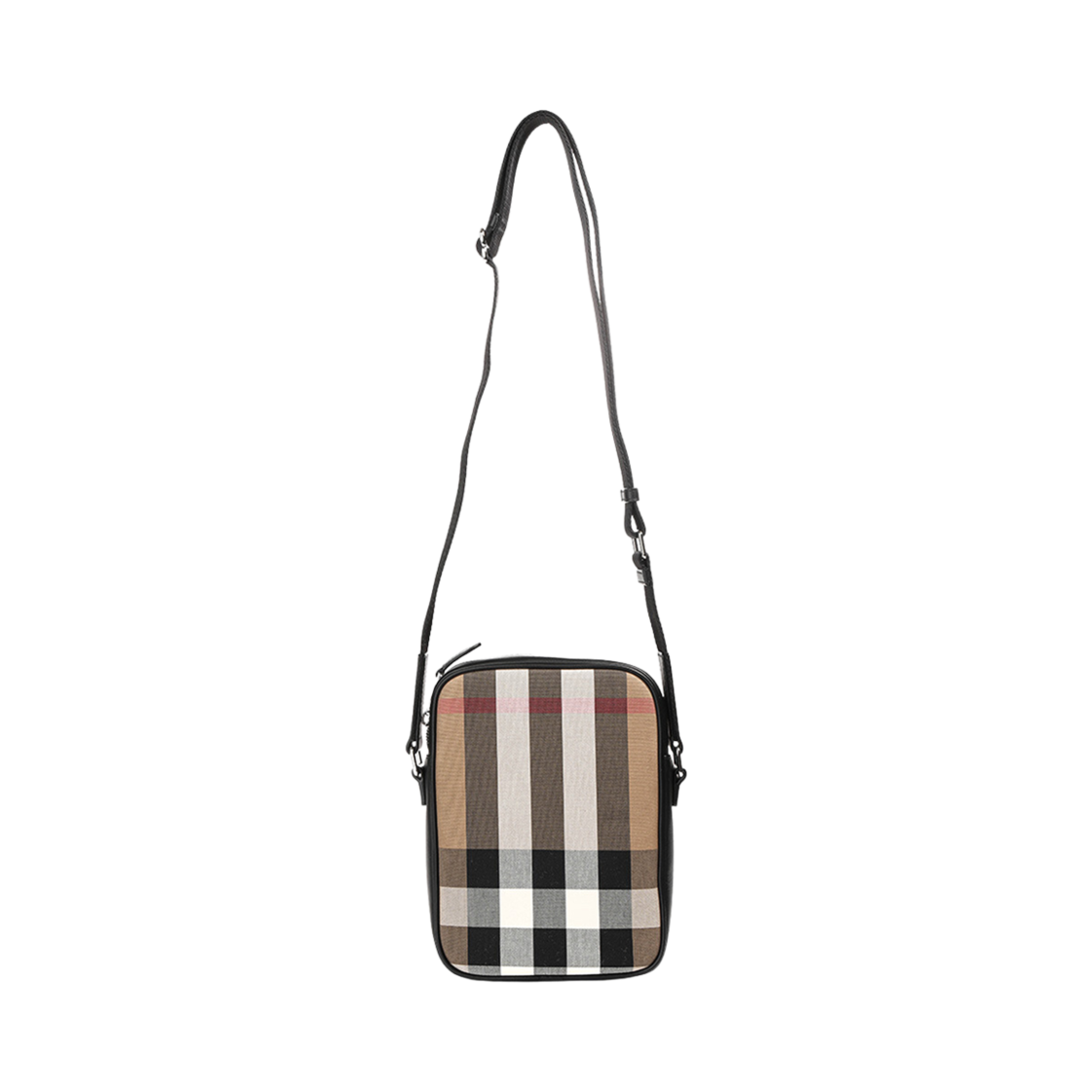 8084558 Burberry ML Paddy V Check Crossbody Bag Taupe Brown