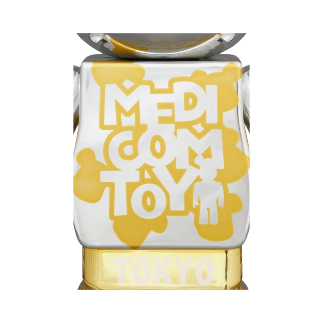 베어브릭 해피 도쿄 실버 도금 100% & 400% Set(Bearbrick Happy Tokyo Silver Plate 100% & 400% Set) - 4