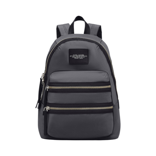 Marc Jacobs The Biker Nylon Large Backpack Dark Shadow