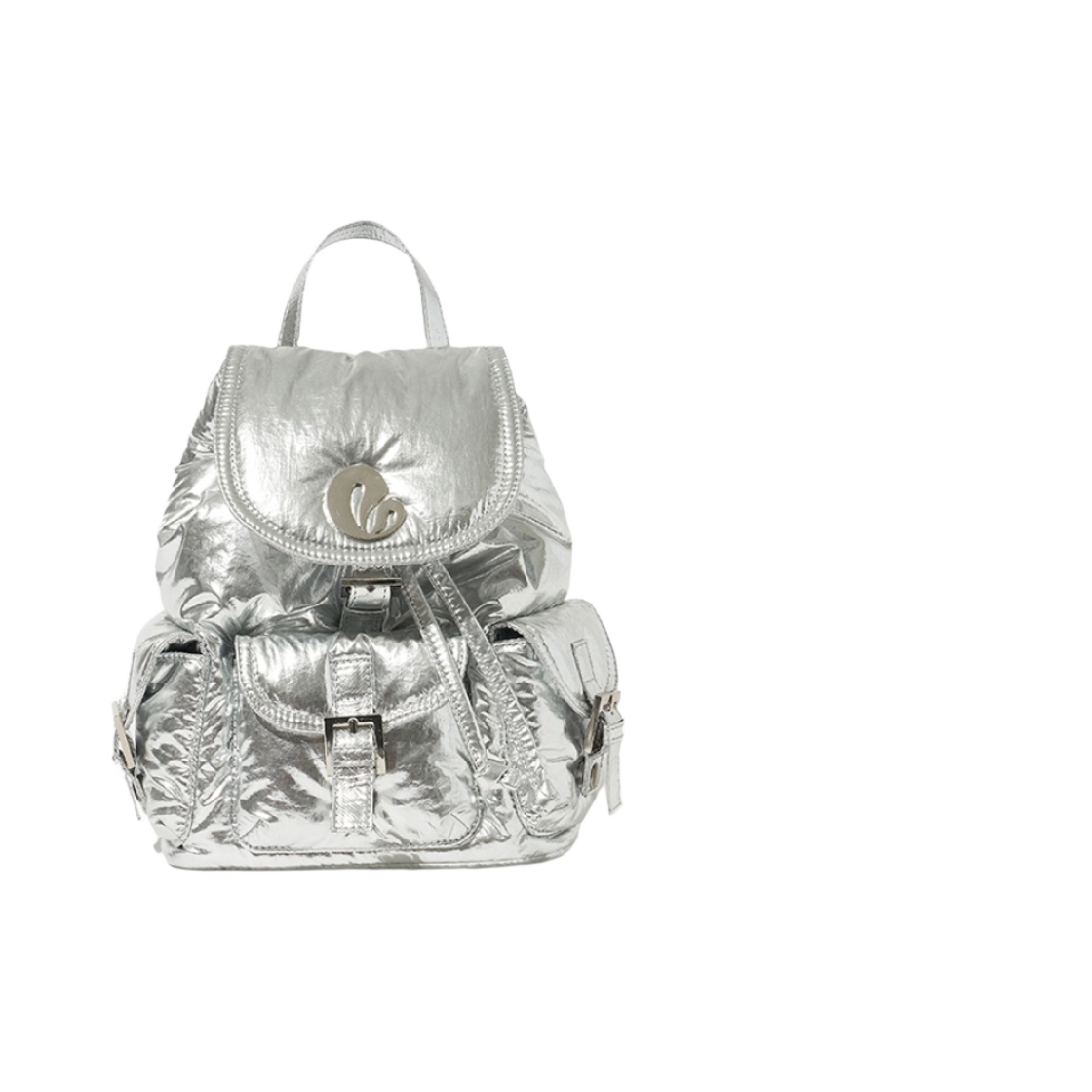 PWTH5BAW518OSI LOTS YOU Cloudy Chubby Backpack Silver