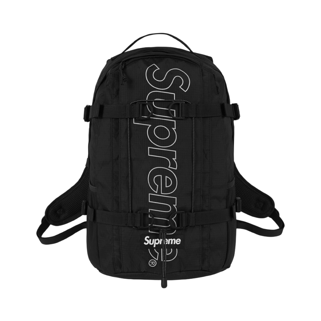 슈프림 백팩 블랙 - 18FW(Supreme Backpack Black - 18FW)