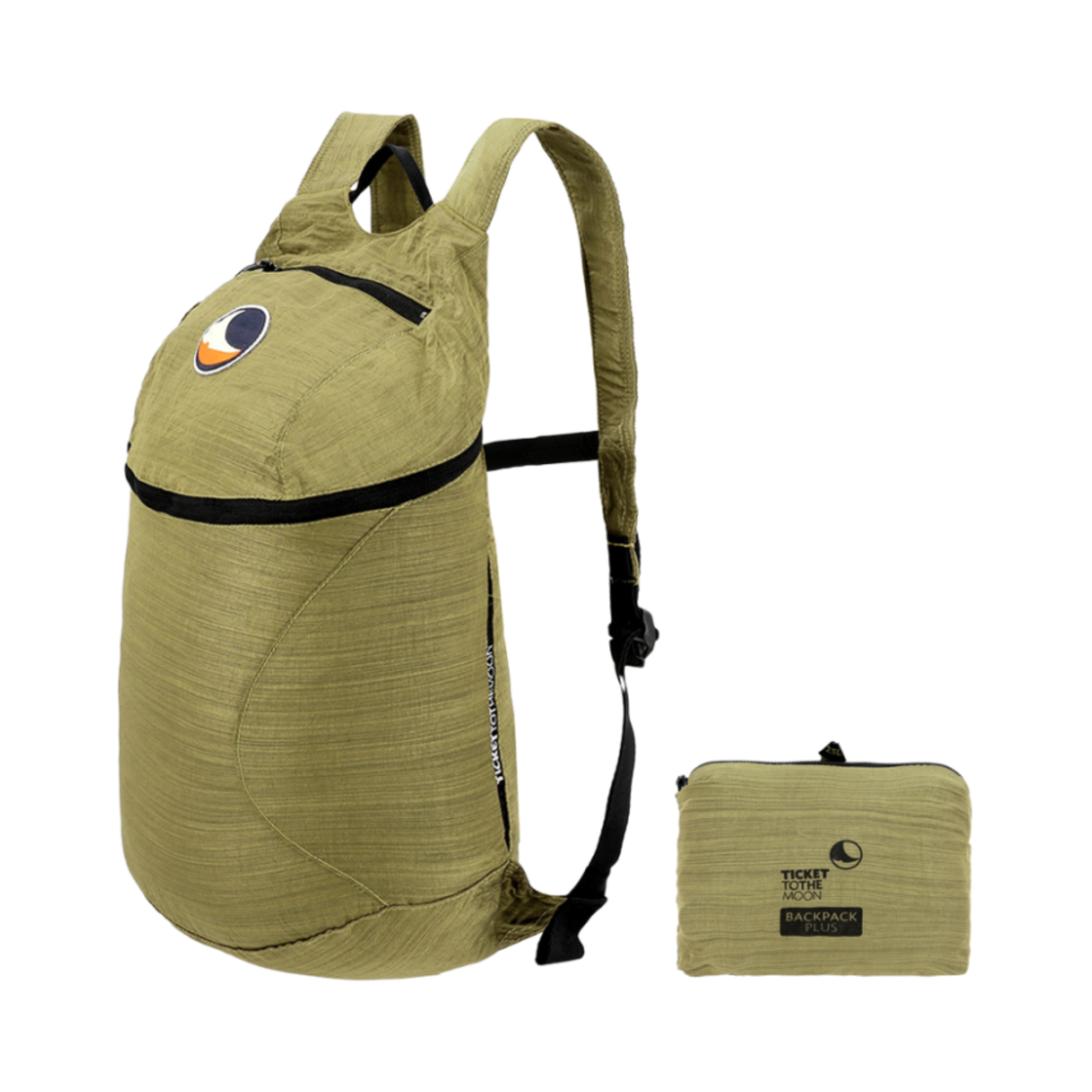 TMPBPPR23 Ticket To The Moon Backpack Plus Premium 25L Sparkling Gold