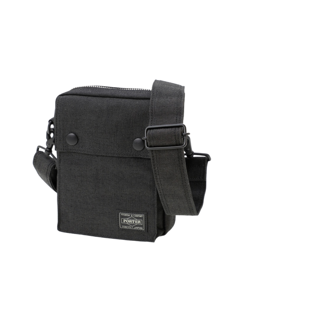 592-27532 Porter Smoky Vertical Shoulder Bag Black