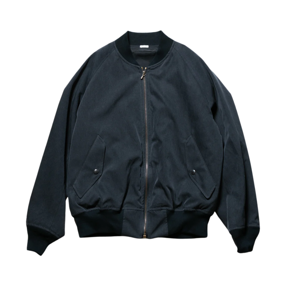 아프레쎄 실크 패딩 자켓 네이비 - 25SS(A.Presse Silk Padding Jacket Navy - 25SS)