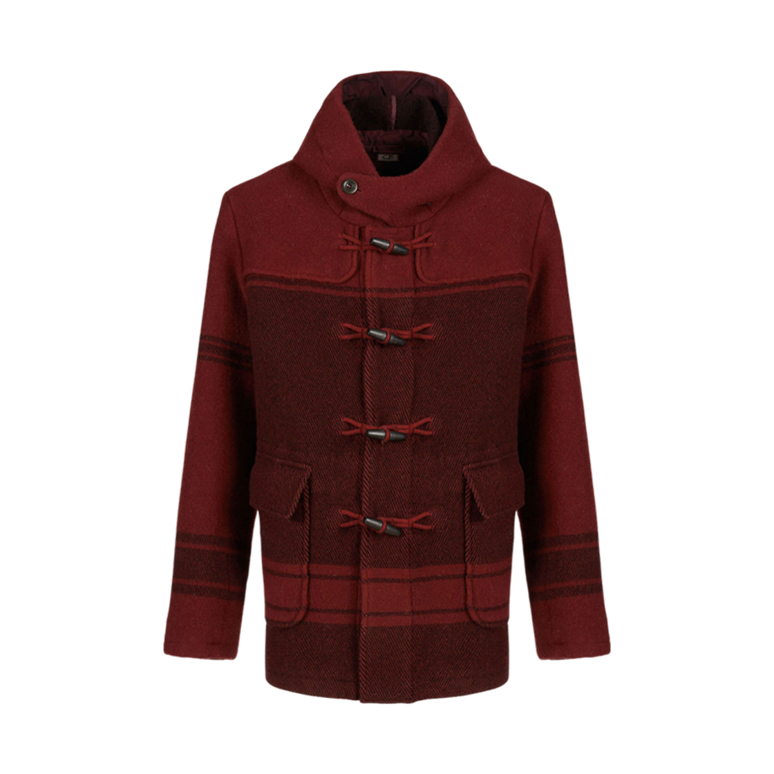 C.P. 컴퍼니 C.P. 더플 가먼트 다이드 코트 케첩 레드 - 23FW