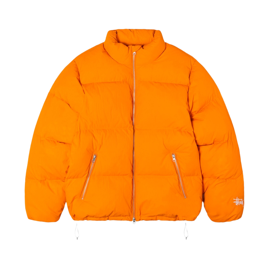 스투시 다운 퍼퍼 나일론 오렌지(Stussy Down Puffer Nylon Orange)