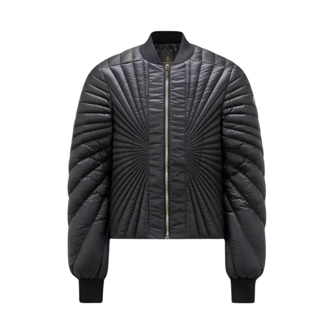몽클레르 x 릭 오웬스 레디언스 플라이트 다운 봄버 자켓 블랙 - 23FW(Moncler x Rick Owens Radiance Flight Down Bomber Jacket Black - 23FW) - 1