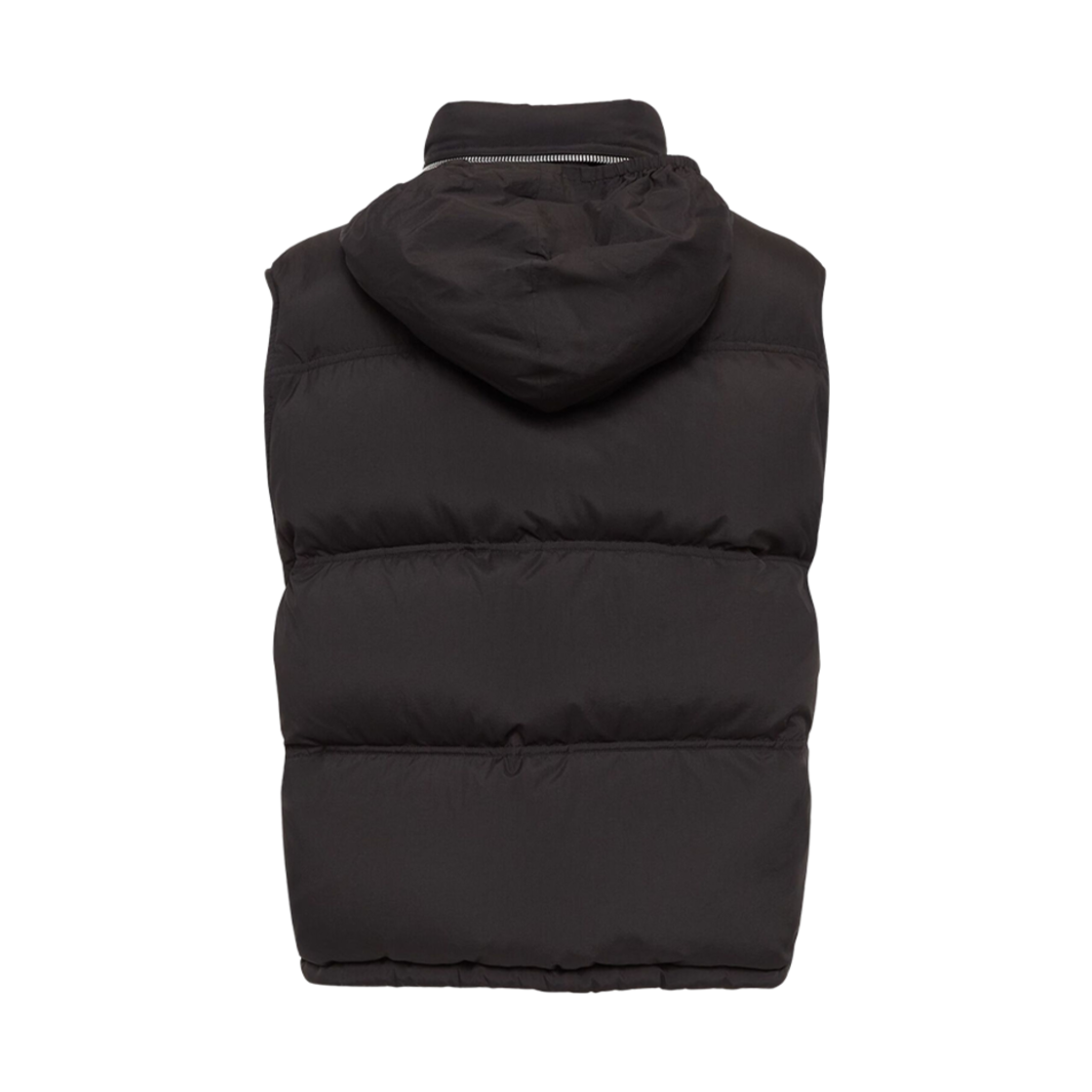 아미 톤온톤 하트 로고 나일론 히든 다운 베스트 블랙(AMI de Coeur Nylon Hidden Down Vest Black) - 2