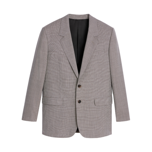 W) 셀린느 토미 자켓 스트라이프 플란넬 베통 앤트러사이트