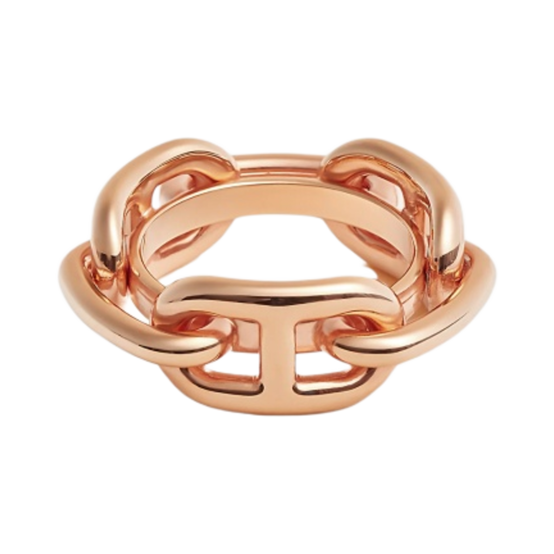 (W) 에르메스 리게이트 스카프 90 링 플라크 오르 로즈((W) Hermes Regate Scarf 90 Ring Plaque Or Rose) - 1