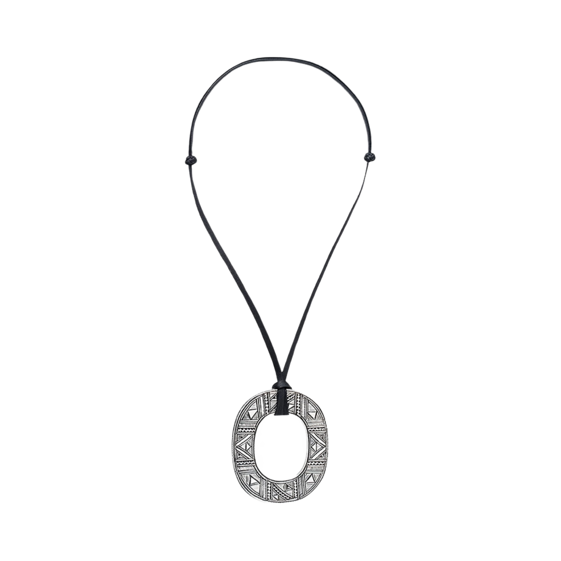(W) 에르메스 이슴 투아레그 펜던트 스털링 실버((W) Hermes Isthme Touareg Pendant Sterling Silver) - 1
