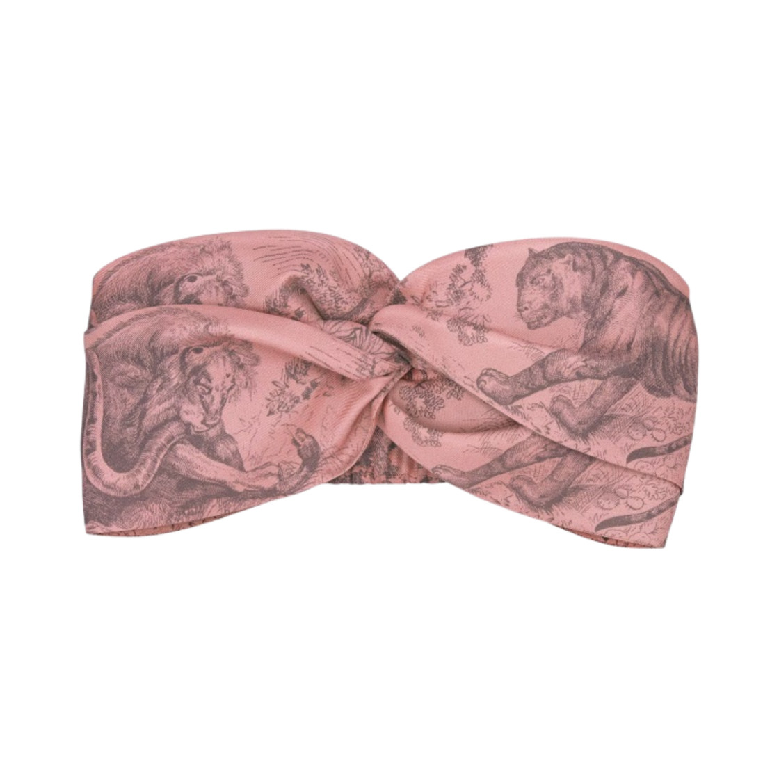 (W) 디올 트왈 드 주이 소바쥬 디올 실크 밴드 실크 트윌 핑크 그레이((W) Dior Toile De Jouy Sauvage Dior Silk Band Silk Twill Pink Gray) - 1