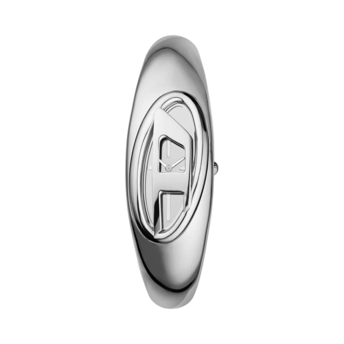 (W) 디젤 Dz5606 원더디 투핸드 24mm 스테인리스 스틸 실버((W) Diesel Dz5606 Wonder-D Two-Hand 24mm Stainless Steel Silver)