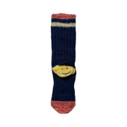 Kapital 60 Pieces Ivy Rainbowy Happy Heel Socks Navy