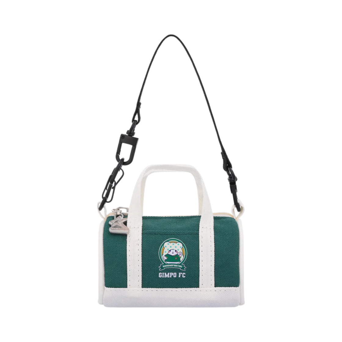 K 리그 x 산리오 캐릭터즈 2025 백 타입 가방 고리 딩구리 데이즈 김포 FC 그린(K League x Sanrio Characters 2025 Bag Type Bag Hook Marumofubiyori Gimpo FC Green) - 1